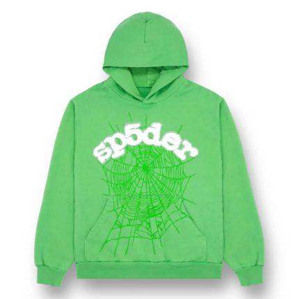 SP5DER WEB Hoodie Green