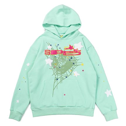 Sp5der SPE5 Mint Hoodie