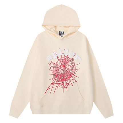 Sp5der Web Apricot Hoodie