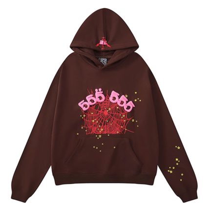 Sp5der Worldwide Coffee Angel Number 555 Hoodie