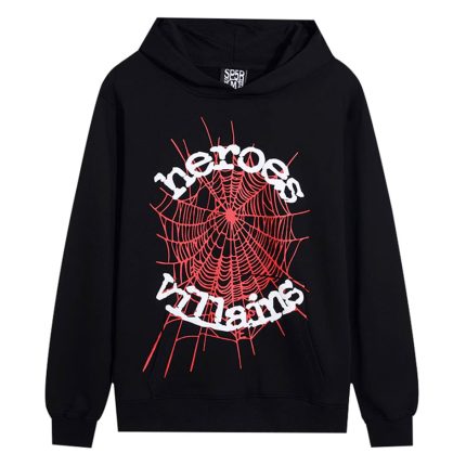 Spider Heroes & Villains Hoodie Black