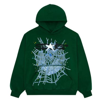 Spider Worldwide Web Hoodie Hunter Green