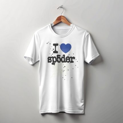 Sp5der I Heart SP5DER Tee Blue